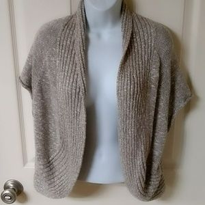 Peter nygard size extra large cardigan vest Brown